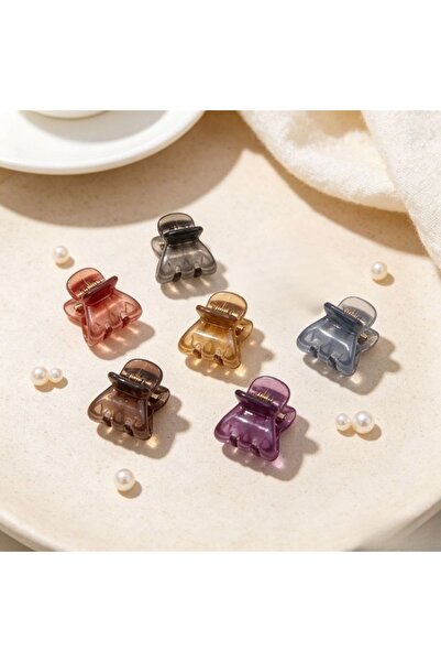 idei Set of 6 small elegant hair clips for women, practical and versatile acc...