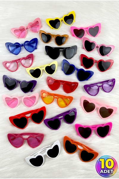 ZEYMERADE Heart-Shaped Bride Groom Glasses, 10 Pieces Bride Current after Par...