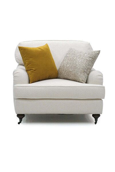Roots Furniture كرسي أنيق بلون بيج (103.5 سم)