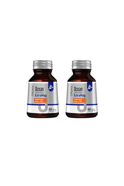Orzax Ocean Extramag Magnesium Malate 60 Tablets 2 Pack