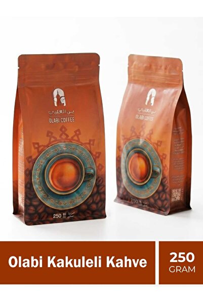 Olabi Turkish Coffee with Cardamom 250 Gr – Traditional Cardamom Flavored