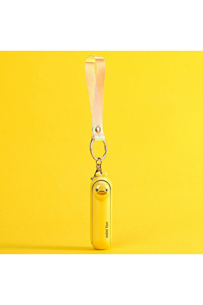 Choice3 yellow Cute Mini Fan Kipas Portable Hand Fold Bedside Office USB Char...