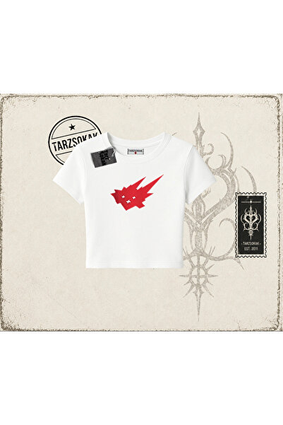 Tarzsokak Unisex majica za bebe "Cacti" Travis Scott, bela