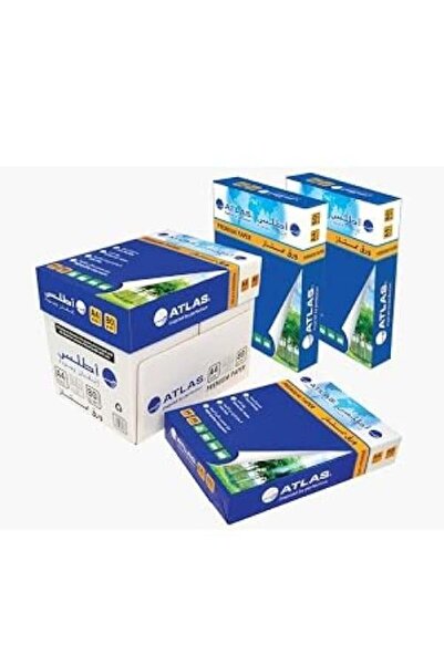 Atlas (ATLAS) A4 Photo and Printing Paper Carton - 80 g weight (5 reams)