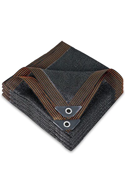 STARSTAR 3x4m Heavy-Duty Black Garden Shade Cloth with Eyelets & Reinforced E...