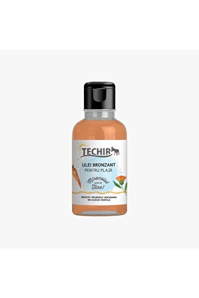 Techir Ulei de corp bronzant pentru plajă 50 ml