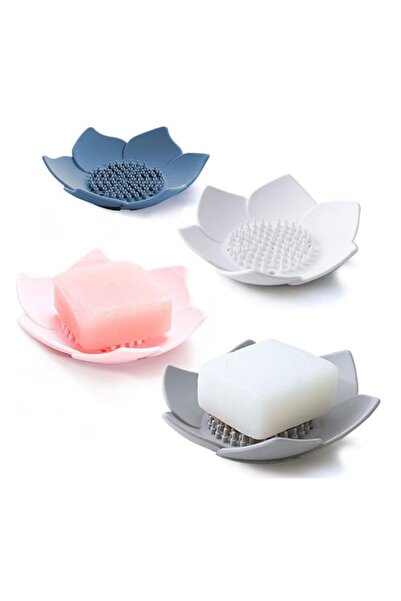 STARSTAR Portable Bathroom Simple Draining Soap Dish - Silicone Soap Dish