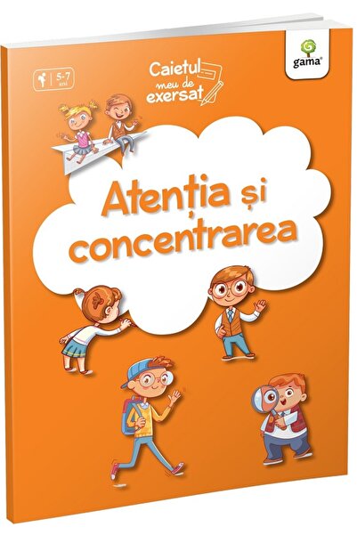 Gama Atentia si concentrarea. Caietul meu de exersat