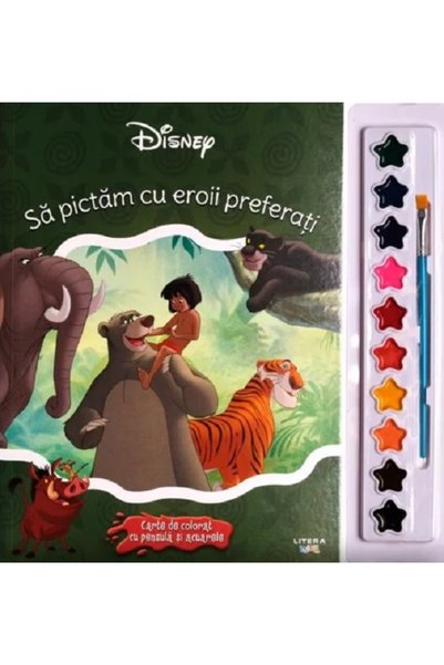 Litera Disney. Sa pictam cu eroii preferati