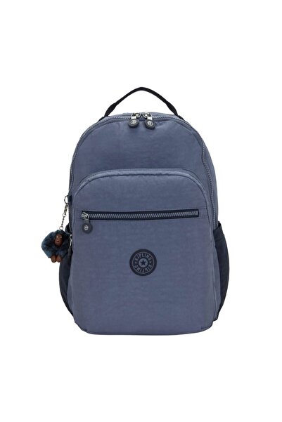 Kipling حقيبة ظهر كبيرة من سيول لاب باللون الرمادي KI42757FK