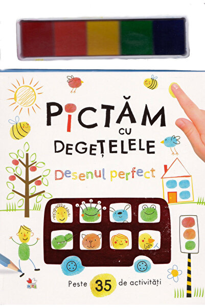 Litera Pictam cu degetelele. Desenul perfect