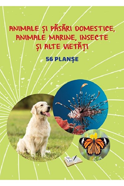 ARS LIBRI Planse: Animale si pasari domestice, animale marine, insecte si alt...