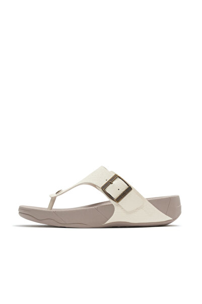 Fitflop Men's Trakk II Buckle Embossed-Leather Toe-Post Sandals