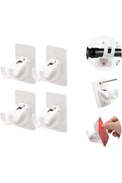 STARSTAR 4 pieces/pack, suitable for curtain rods and curtain rod brackets, f...