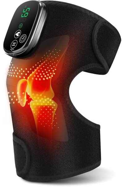 STARSTAR Suitable for Wireless Heated Knee Brace Wrap Touchscreen Control 6 H...
