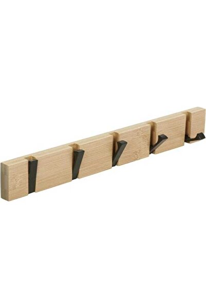 STARSTAR Wall-mounted coat rack with 5 retractable hooks, suitable for hangin...