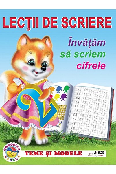 Biblion Lectii de scriere: Invatam sa scriem cifrele