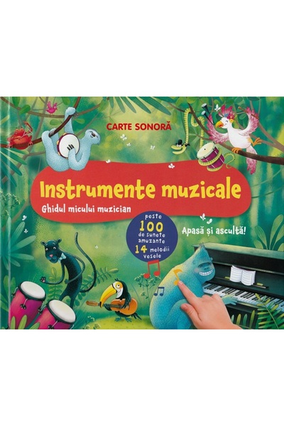 Prut Carte sonora: Instrumente muzicale. Ghidul micului muzician