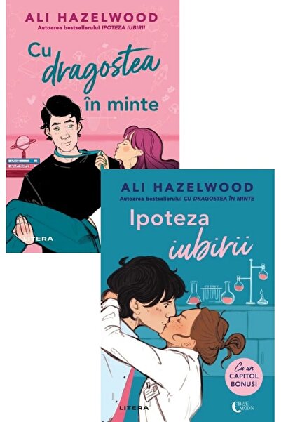 Litera Pachet 2 carti: Ipoteza iubirii + Cu dragostea in minte - Ali Hazelwood