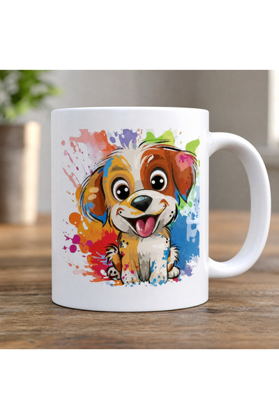 KADOREX DESIGN Cute Puppy Dog Mug – Animal-Themed Ceramic Mug