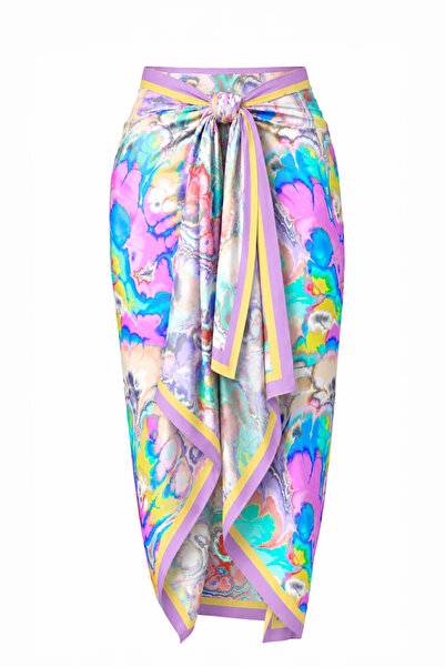 ED Scarf Batik Desen Pareo - Pembe