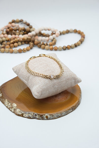 Serenite Collection Coer Gold Color Zircon Bracelet