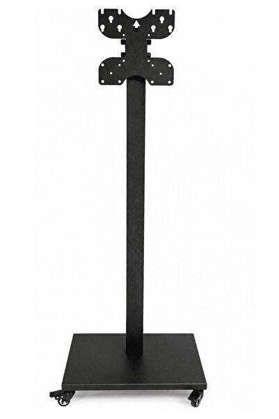 TAYFUN 32'' Uyumlu Yürüyen Tekerlekli Ayaklı Led Tv Monitör Standı
