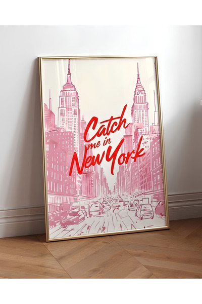 Newyork City İllustrayon Pinterest Poster