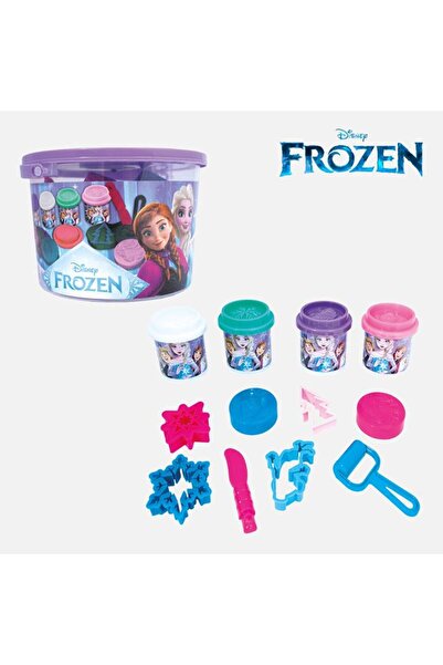 BAMI NETWORK Plastilina Doh Galetusa Frozen 4 Culori 200g Activitati Copii