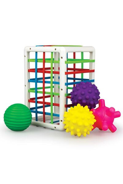 BAMI NETWORK Jucarie educativa cu forme pentru bebelusi unisex 12.5x12.5x24cm