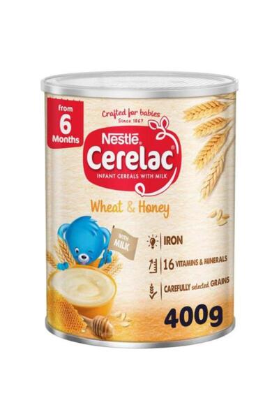 Cerelac طعام أطفال بالقمح والعسل من 6 أشهر 400 جرام