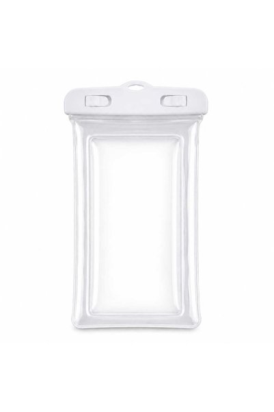Nevara Transparent Waterproof Mobile Phone Case with Double Buckle Sealing an...