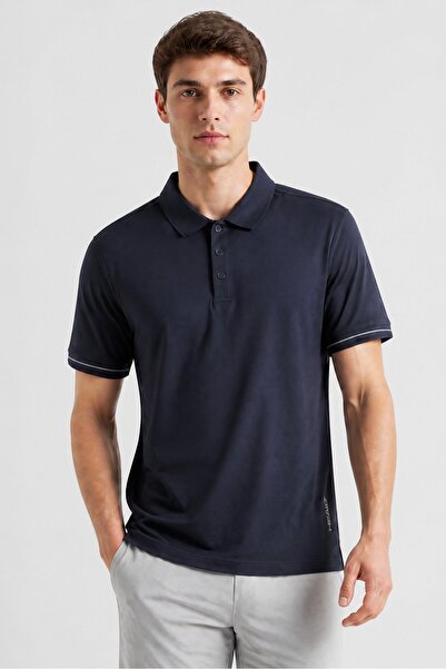 Head Men Sportswear Fit Short Sleeve Outdoor Polo Shirt, Dark Grey