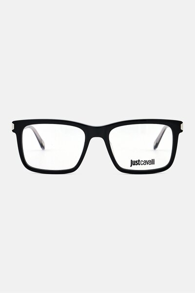 Just Cavalli Women VJC079V Square Eyeglasses, Black