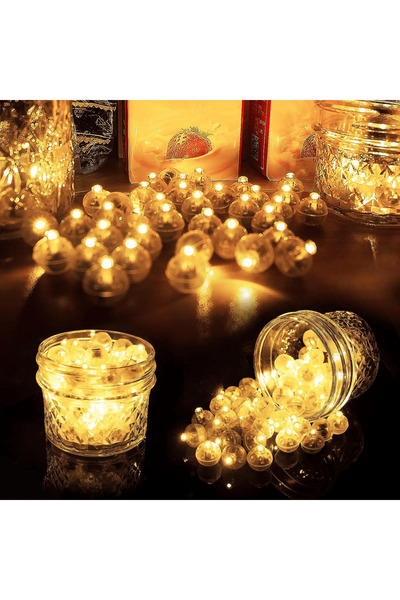 Morvena Picks 100 lumini LED pentru baloane, mini lumini LED pentru baloane, ...
