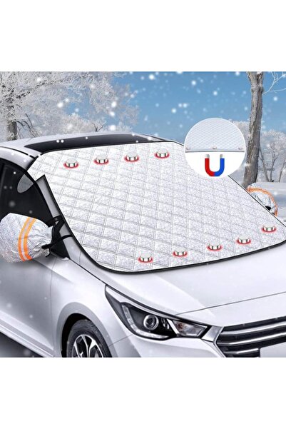 STARSTAR Windshield Cover Sunshade with 9 magnets - Winter Sunshade Car Winds...