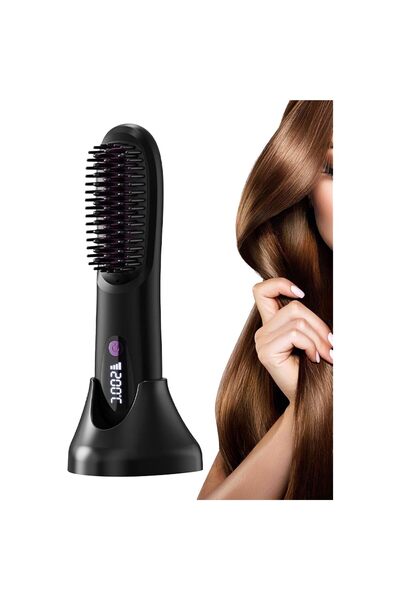 STARSTAR Professional Wireless Heated Hair Straightener Tool with Rechargeabl...