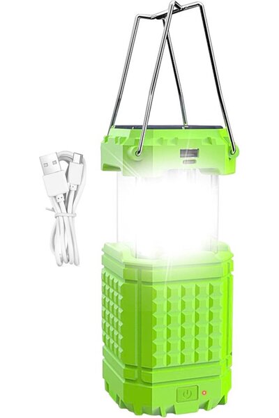 STARSTAR Solar-Powered Camping Light Outdoor Waterproof Tent Lamp Rechargeabl...