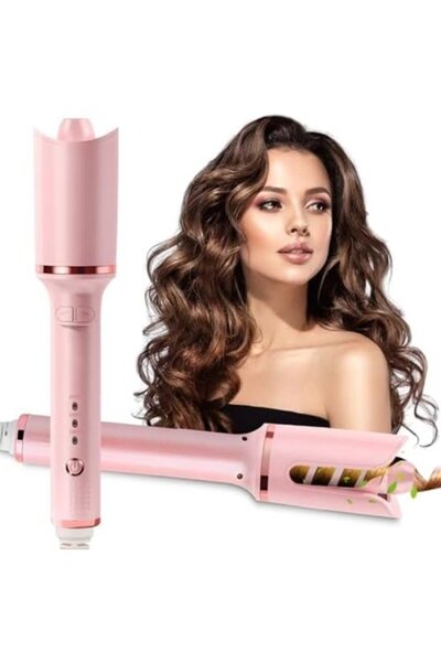 STARSTAR 28mm Automatic Ceramic Coating Curling Iron, Anti-Burn 360° Swivel C...