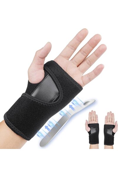 STARSTAR Adjustable Wrist Brace with Removable Metal Splint Stabilizer - Wris...