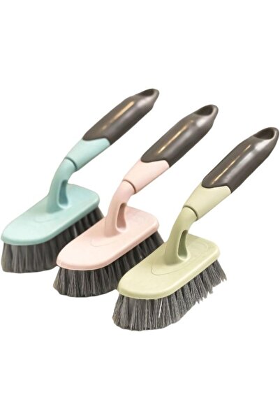 STARSTAR Stiff-bristled floor brush set, 3-piece set, Household cleaning tool...