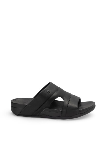 BATA Dual‑Strap Comfort Slide Sandals