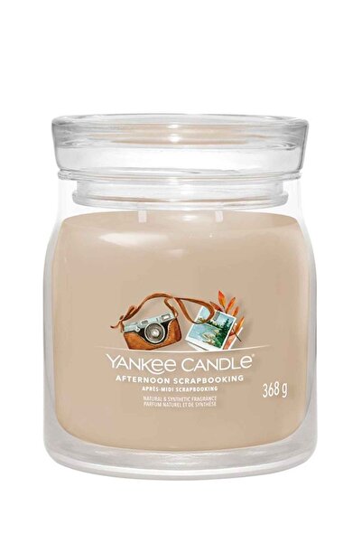 Yankee Candle Απογευματινό Κερί Υπογραφής για Scrapbooking, Μεσαίο, 368 γρ.