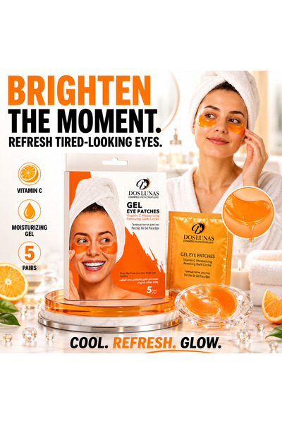 DOS LUNAS Cosmetics Gel Eye Patches Vitamin C Dark Circles