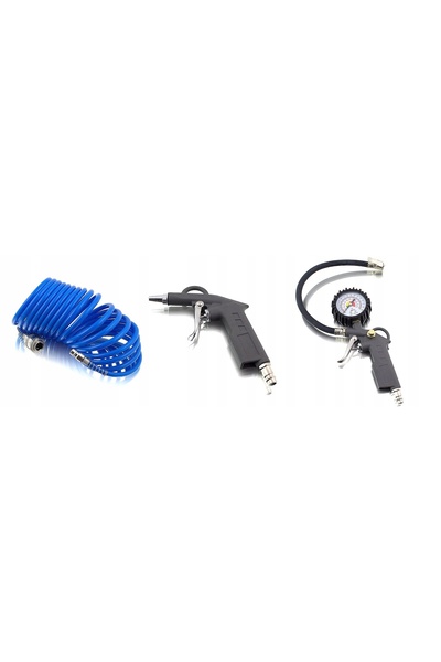 NO BRAND SET ACCESORII COMPRESOR CU PISTOL ȘI MANOMETRU
