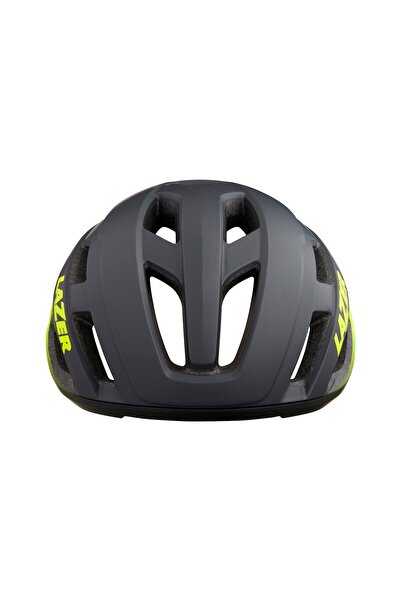 NO BRAND Cască de bicicletă Lazer gri-galbenă 52-56 cm (S)