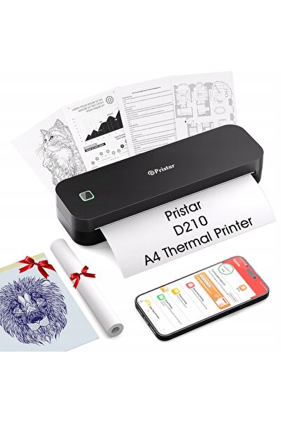 NO BRAND Imprimantă termică portabilă Pristar D210 A4, iOS/Android M2227