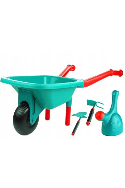 ChRLD Set de unelte de grădină pentru copii Roabă + Accesorii 18 piese Grabk