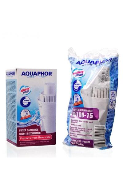 Aquaphor Filtru de apă standard B15 pentru cana filtrantă Ideal, 10 bucăți