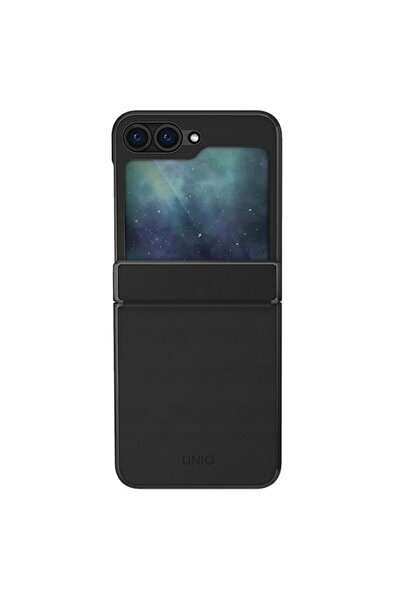 NO BRAND Husă pentru Galaxy Z Flip6, Piele, UNIQ Ora, rezistentă, elegantă, h...